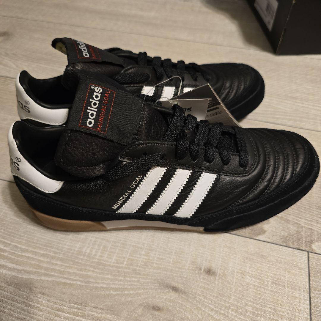 新品未使用品　adidas ムンディアルゴール ブラック/ホワイト