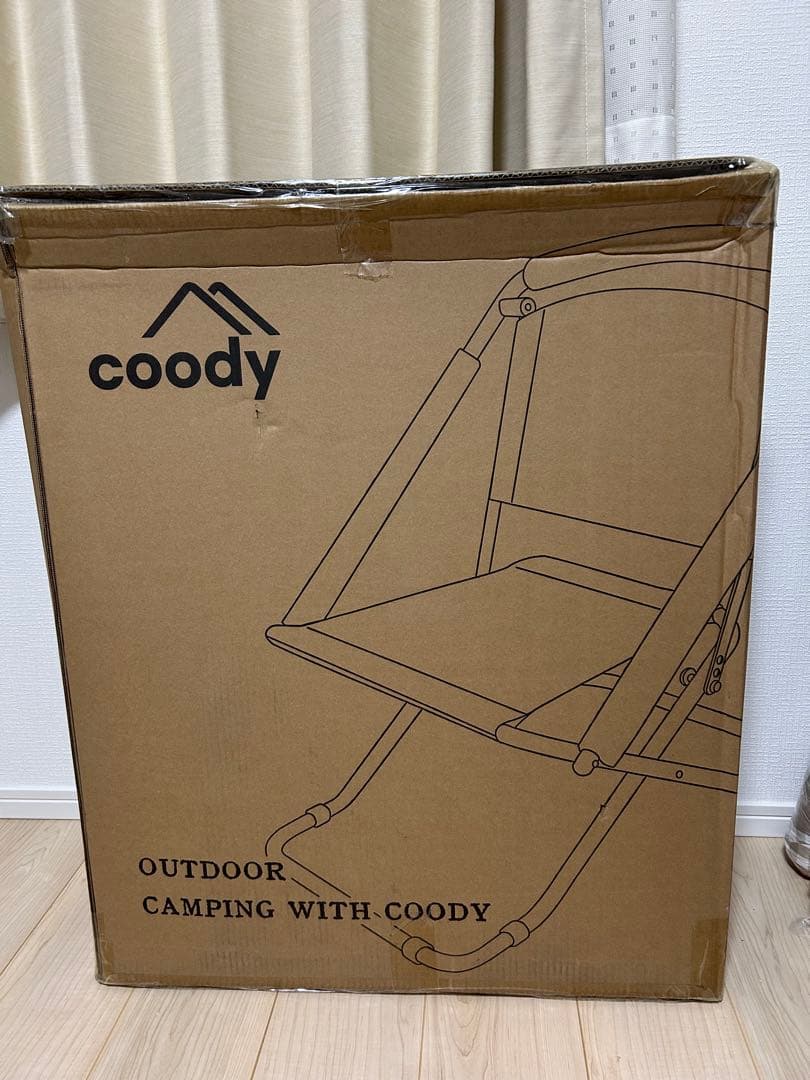 新品coody クーディー　タクティカルチェア（ベージュ）