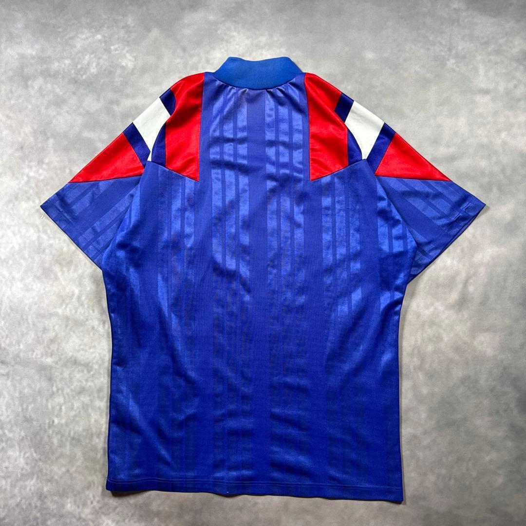 adidasEQUIPMENT古着1990-92青フランス代表R23