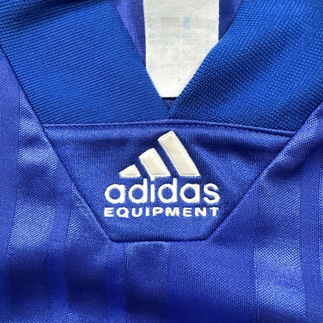 adidasEQUIPMENT古着1990-92青フランス代表R23