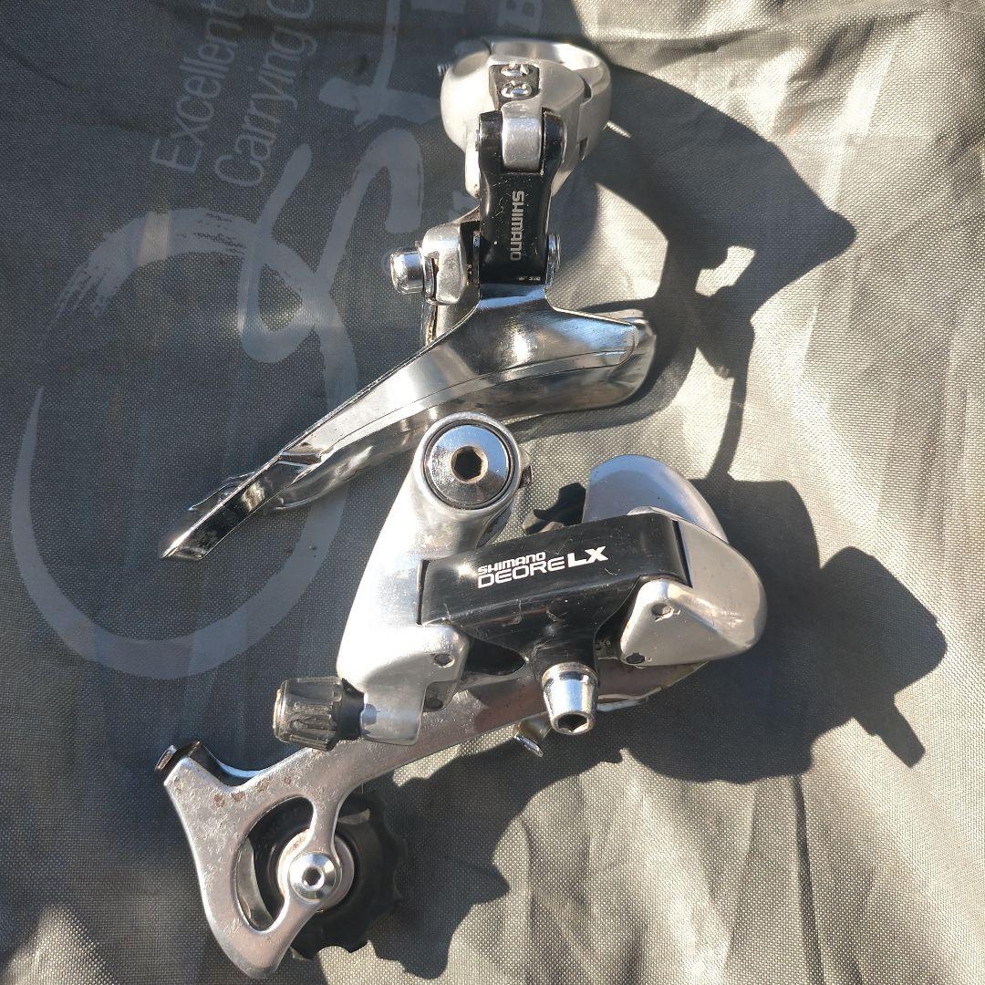 【90s☆ビンテージ】SHIMANO DEORE LX 前後ディレーラーセット