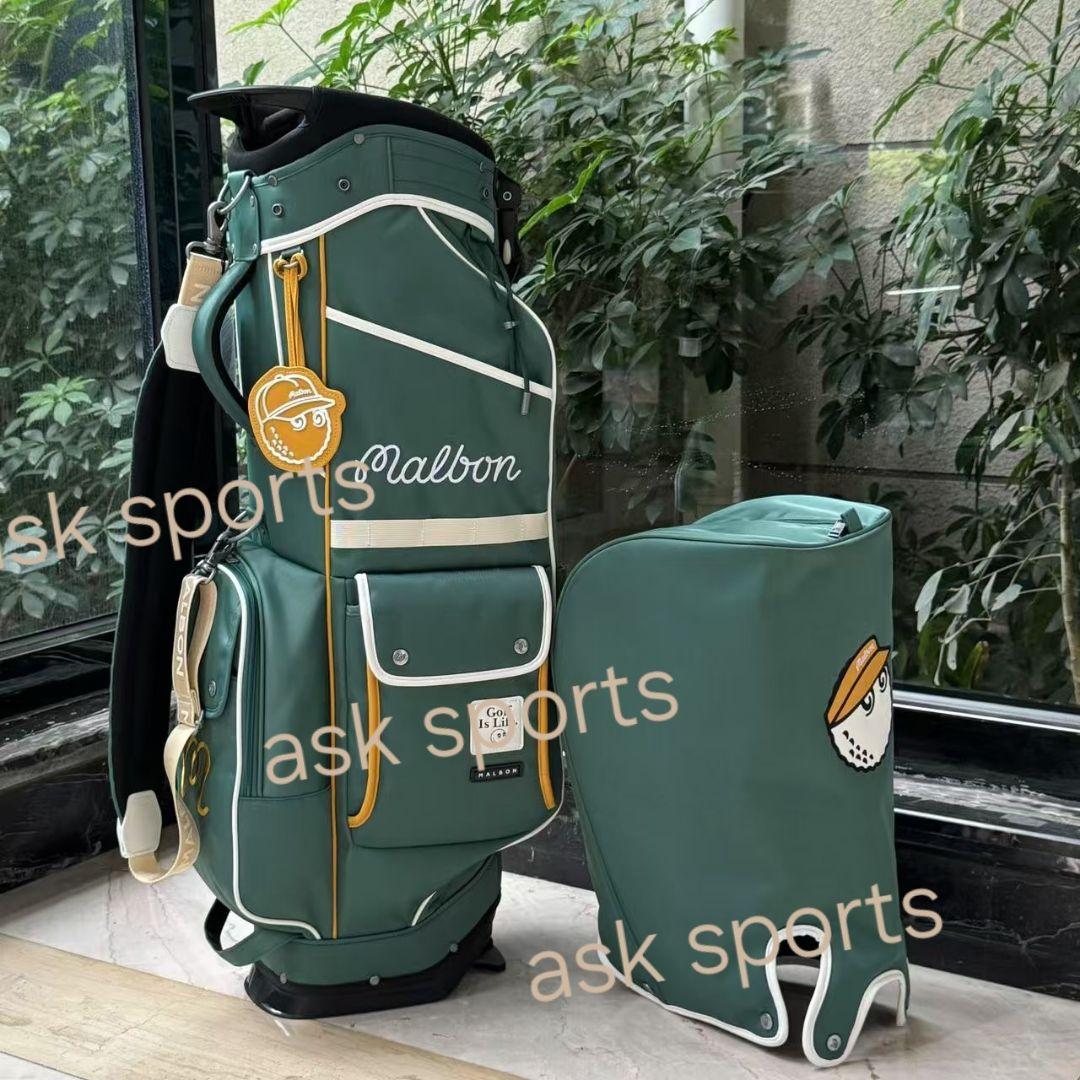 新入荷★マルボンゴルフキャディバッグ スタンドバッググリーン
