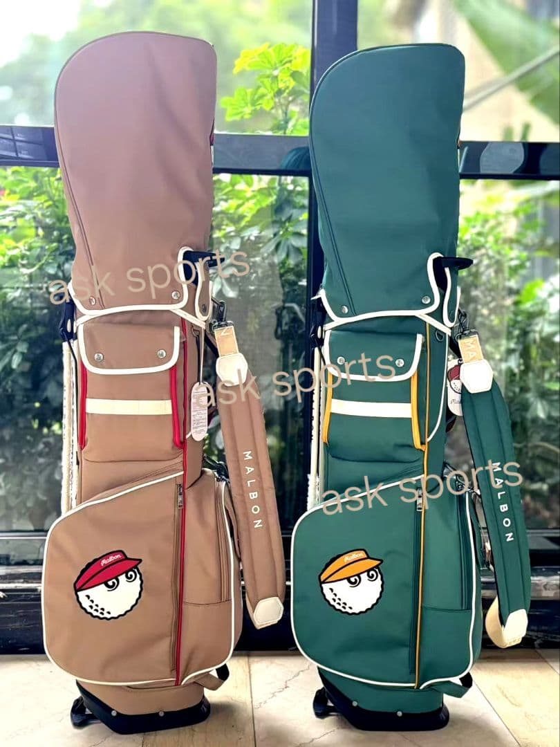 新入荷★マルボンゴルフキャディバッグ スタンドバッググリーン