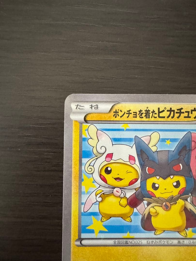 【早いもの勝ち】【美品】ポンチョを着たピカチュウ