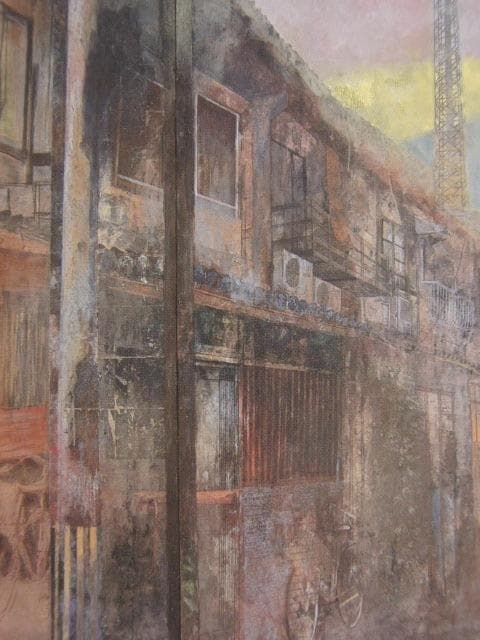 広森守、【風景の記憶】、希少な額装用画集より、状態良好、新品額装付