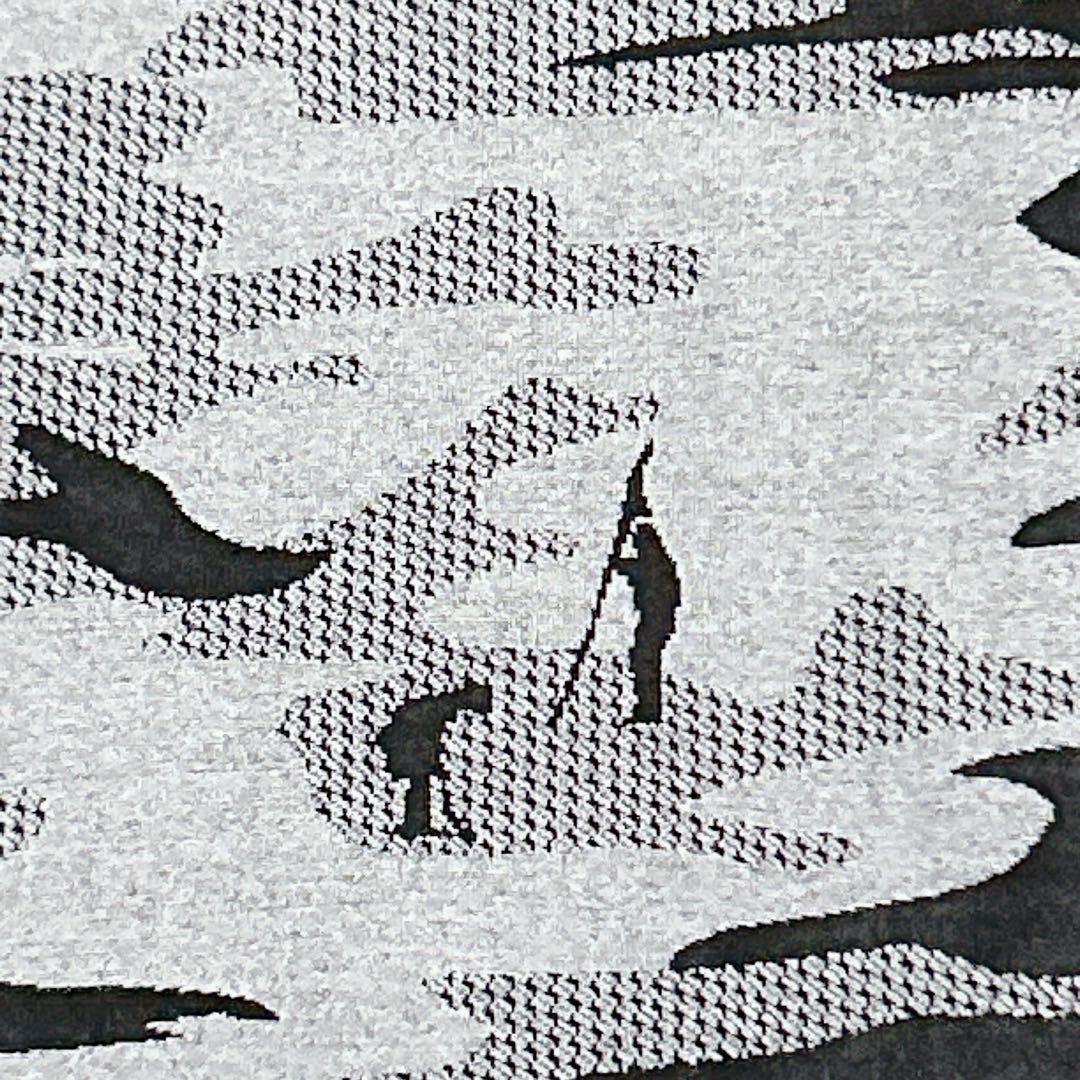 アディダス ゴルフウェア Tシャツ カモジャカード ストレッチ モックネック S