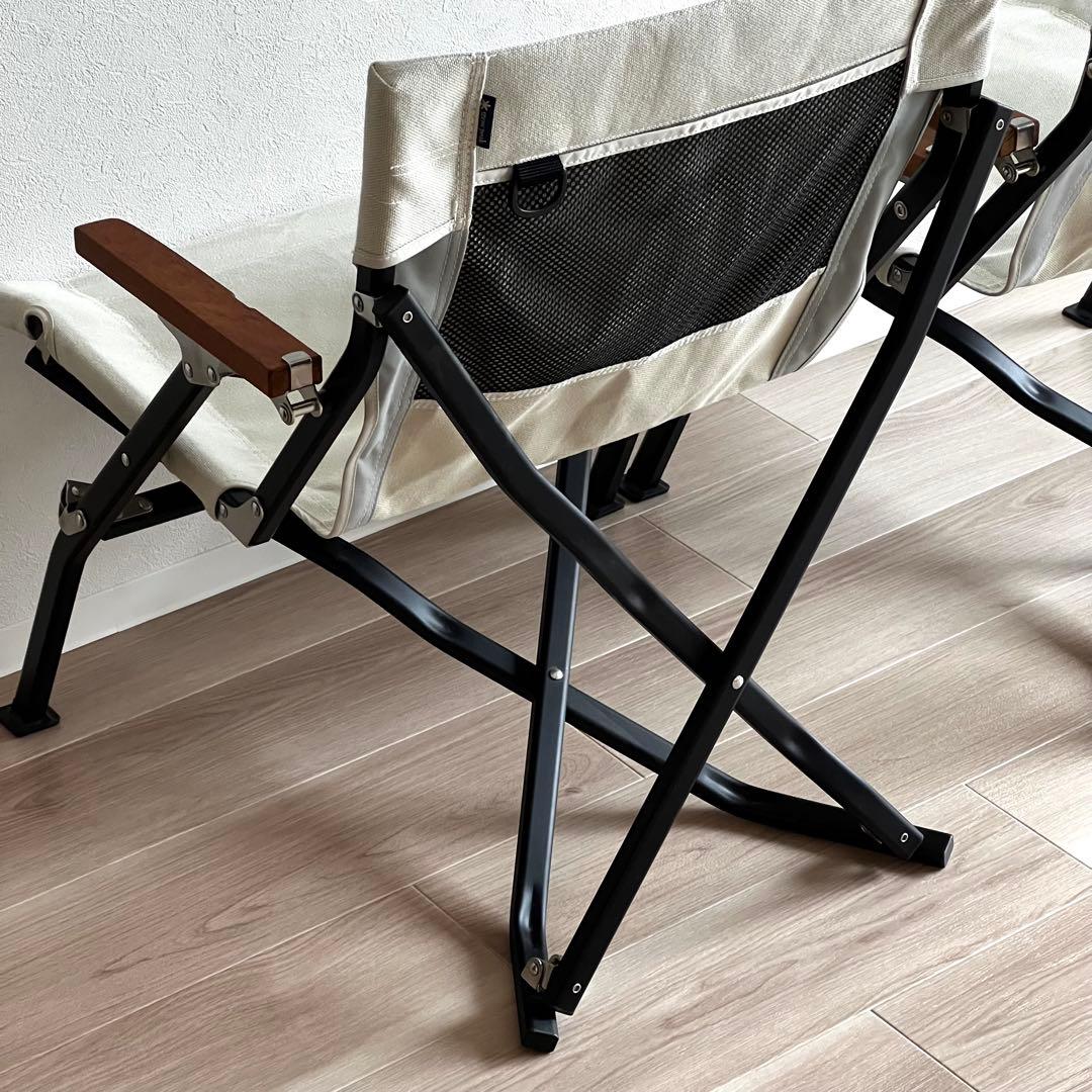 スノーピーク ローチェア ショートアイボリー LV-093IV 2脚セット