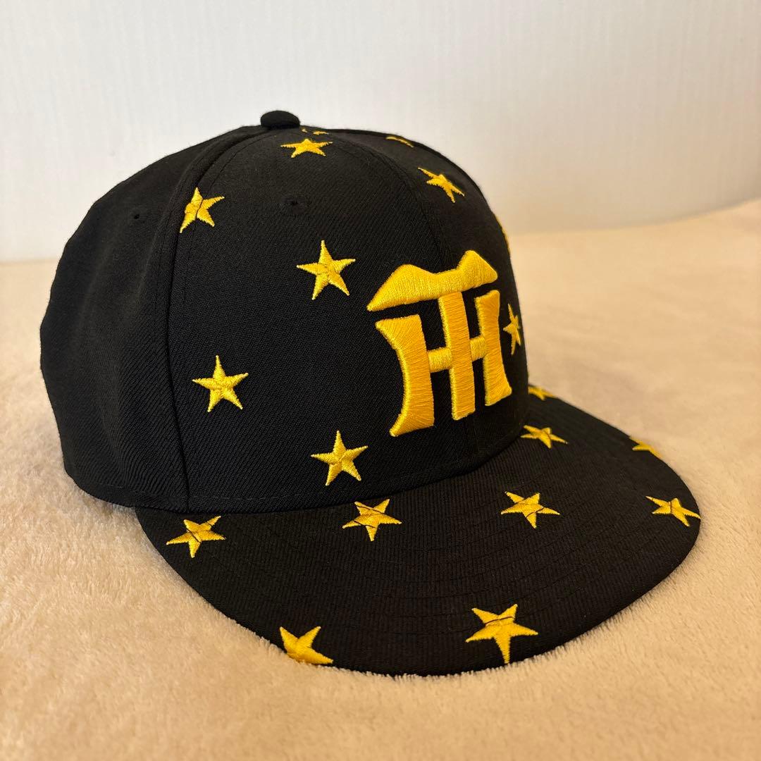 激レア！ 阪神タイガース　ニューエラ　星柄　キャップ　フリーサイズ　黒