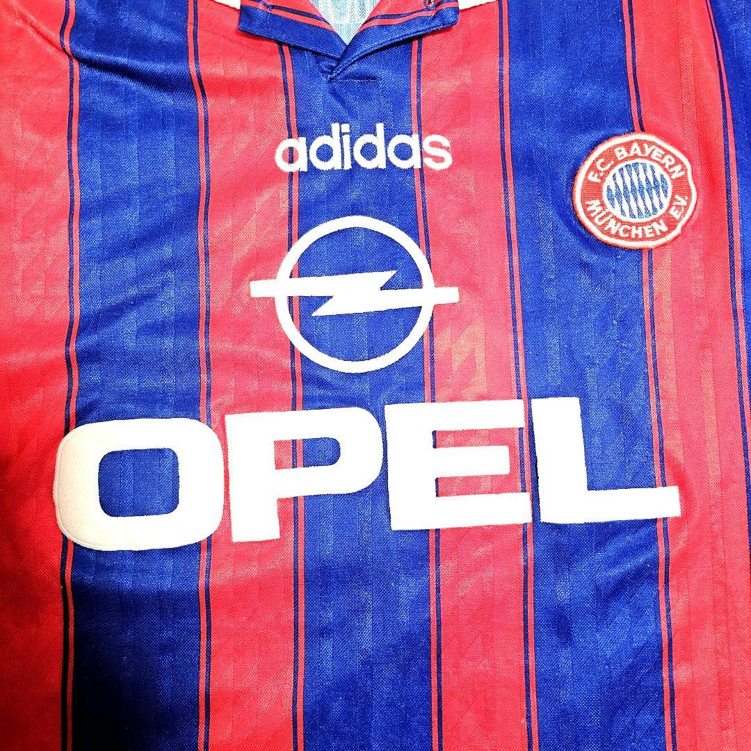 96-97 FCバイエルン・ミュンヘン ホームユニフォームLイングランド製オペル