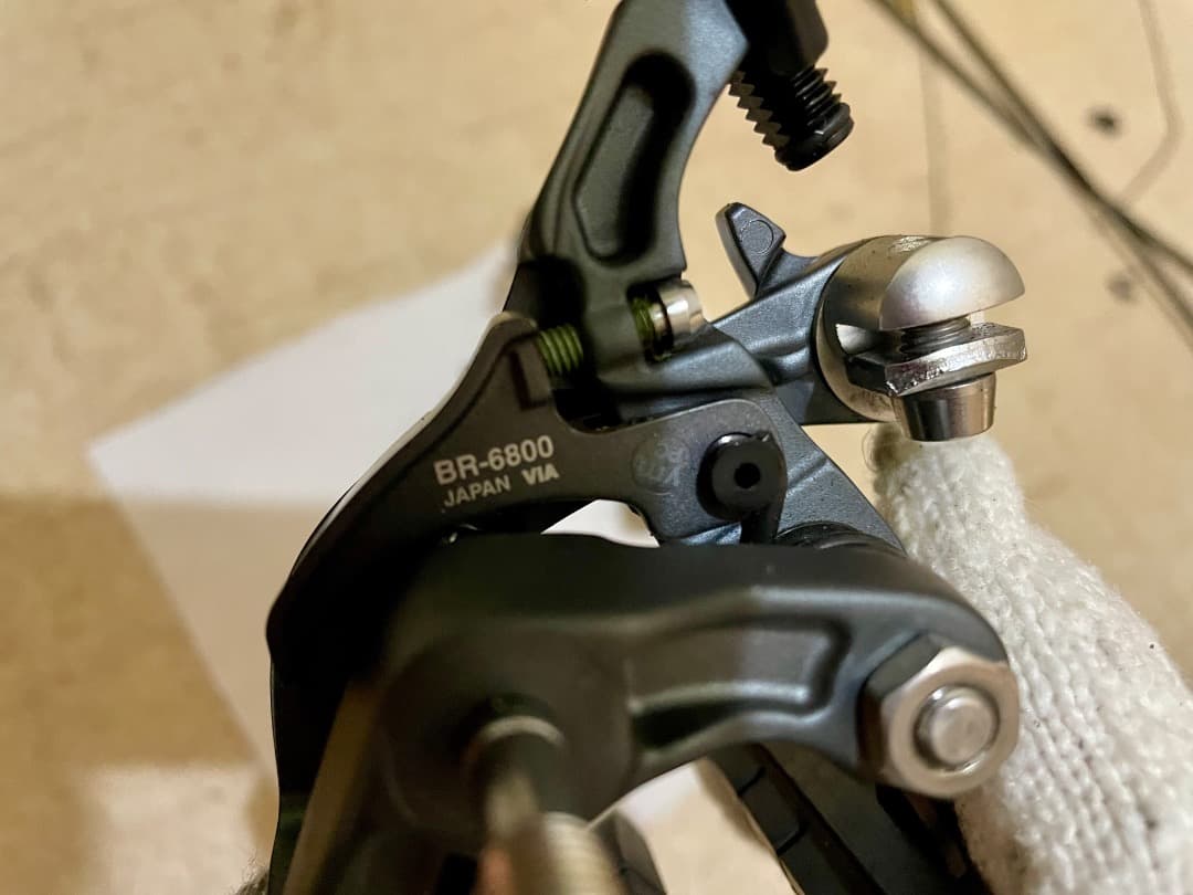 SHIMANO ULTEGRA BR-6800キャリパーブレーキ前後