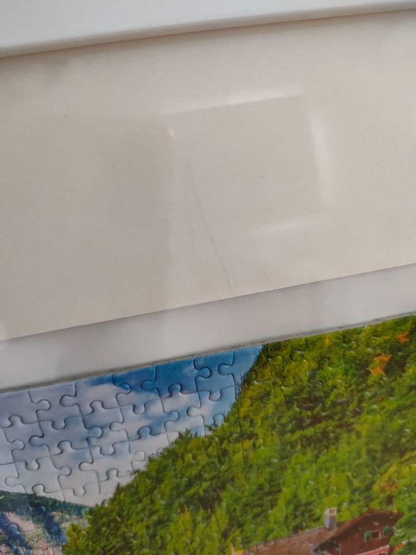 ハルシュタットの風景 ジグソーパズル完成品1000ピース フレーム付き