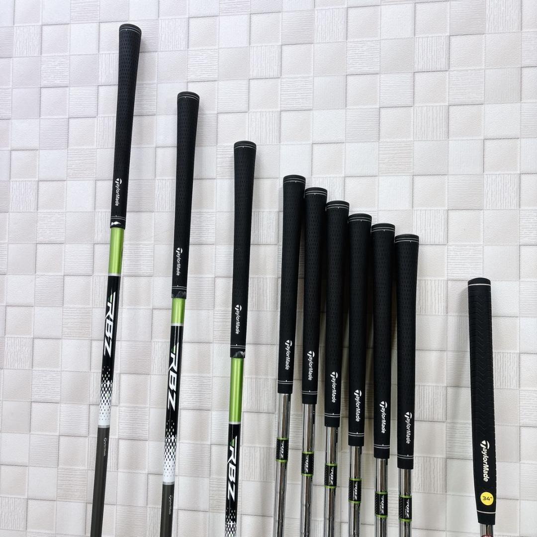 テーラーメイド RBZ 現行 メンズゴルフセット キャディバッグ付き S 10本