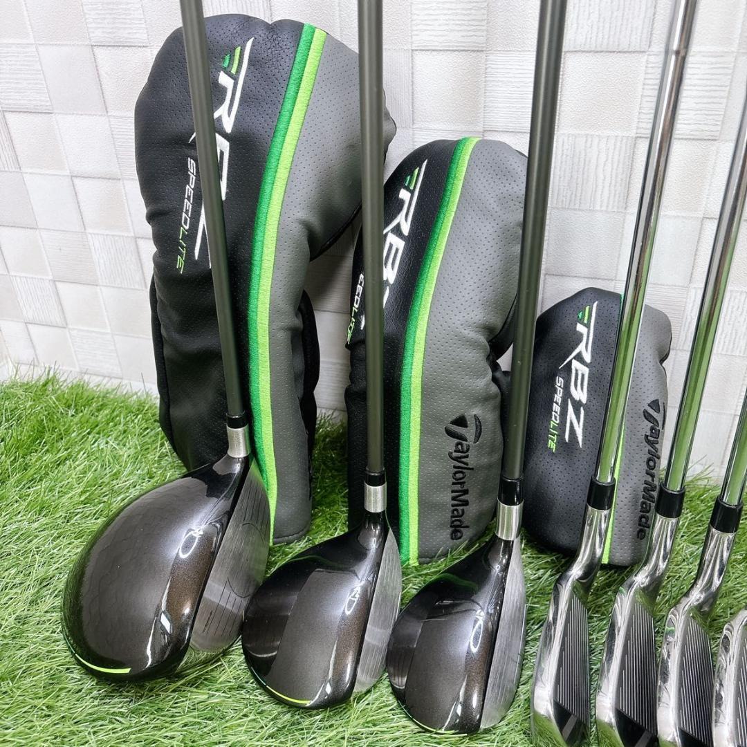 テーラーメイド RBZ 現行 メンズゴルフセット キャディバッグ付き S 10本
