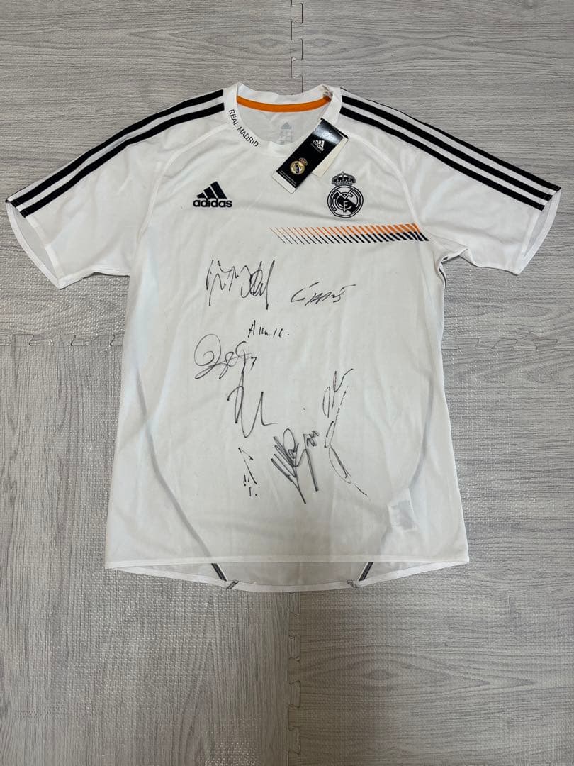 c*o様 レアル・マドリード サイン入りシャツ adidas