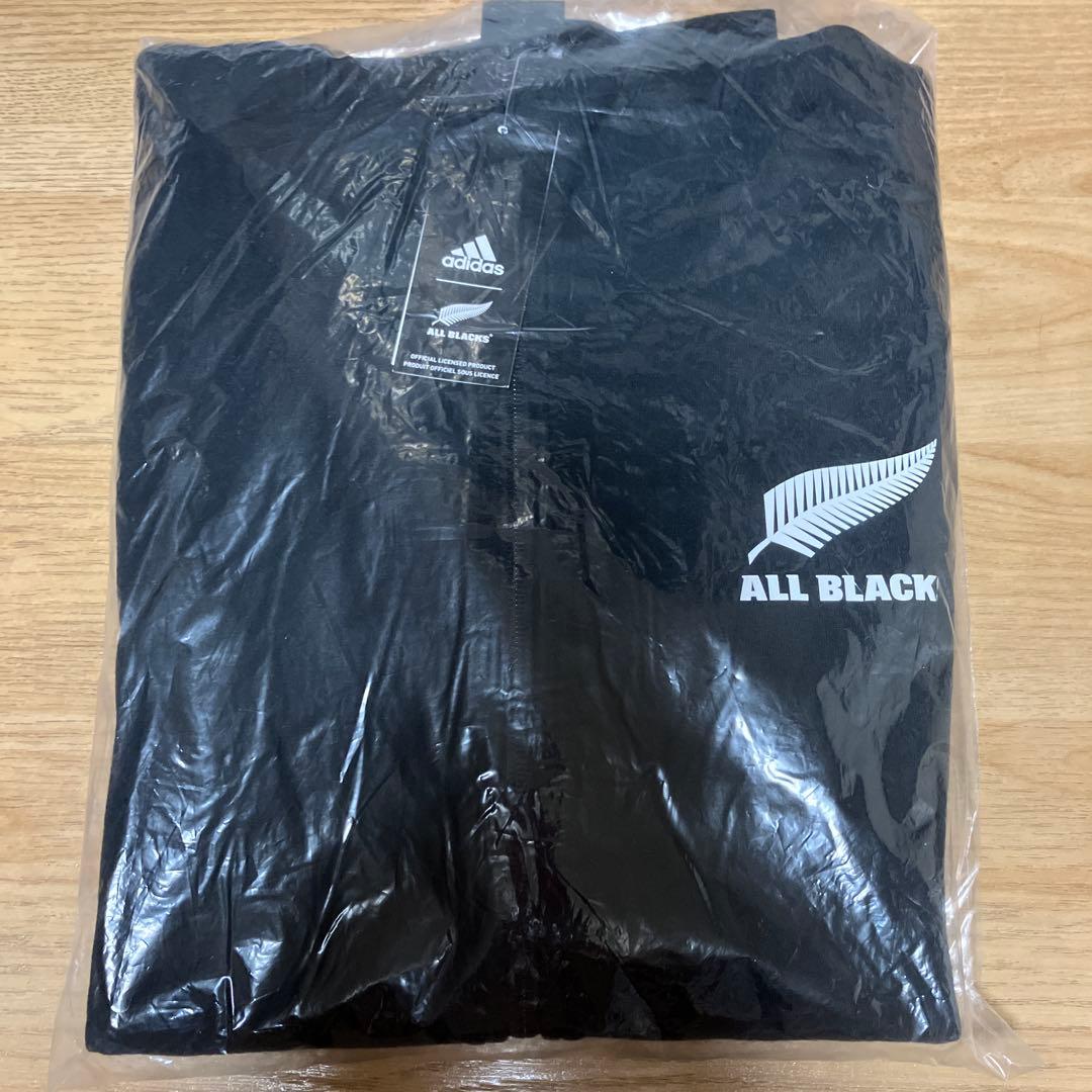 ALL BLACKS フード付きジップアップウェア