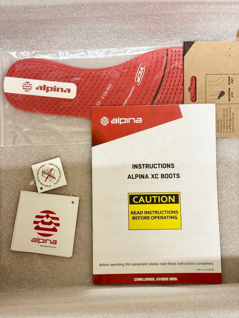 alpina ELITE 3.0 CLASSIC スキー用ブーツ 赤