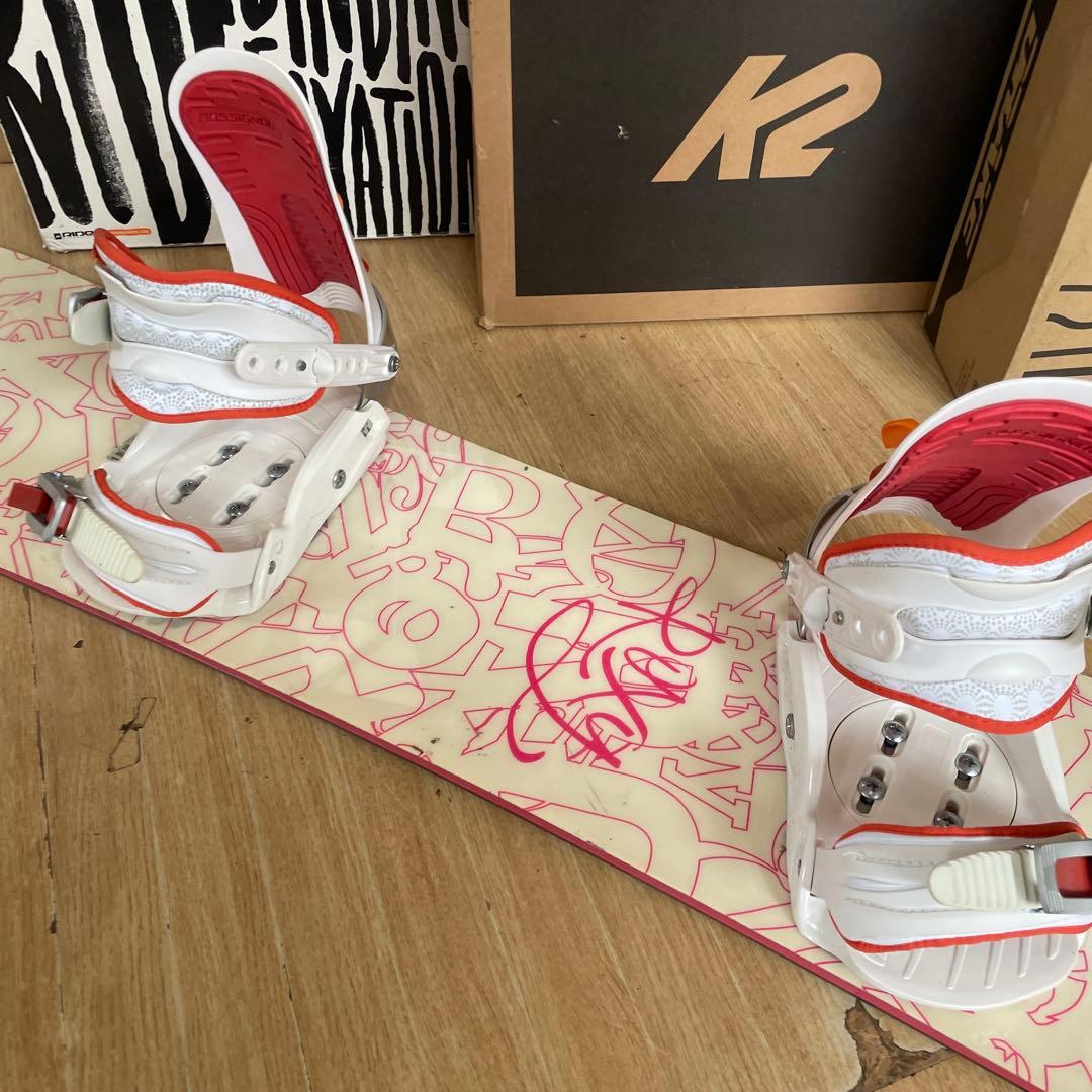 ROXY×ROSSIGNOL　ロキシー　バインディング付　スノーボードセット