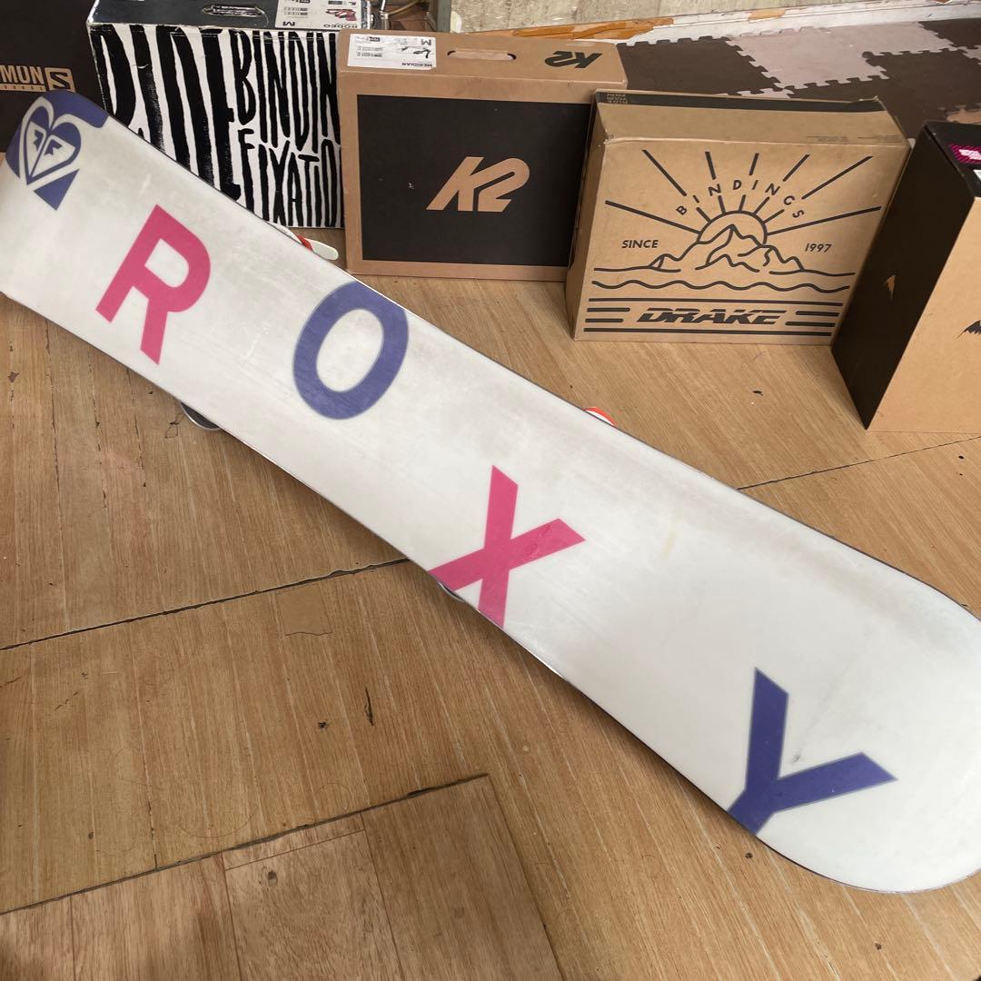 ROXY×ROSSIGNOL　ロキシー　バインディング付　スノーボードセット
