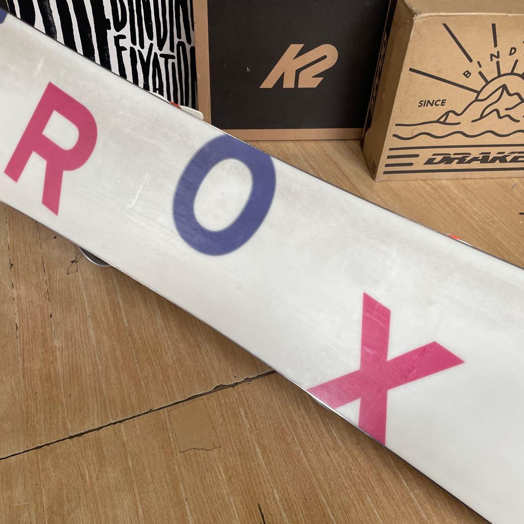 ROXY×ROSSIGNOL　ロキシー　バインディング付　スノーボードセット