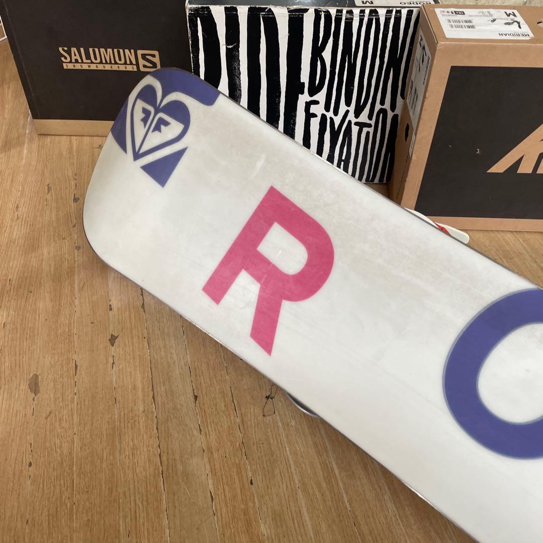 ROXY×ROSSIGNOL　ロキシー　バインディング付　スノーボードセット