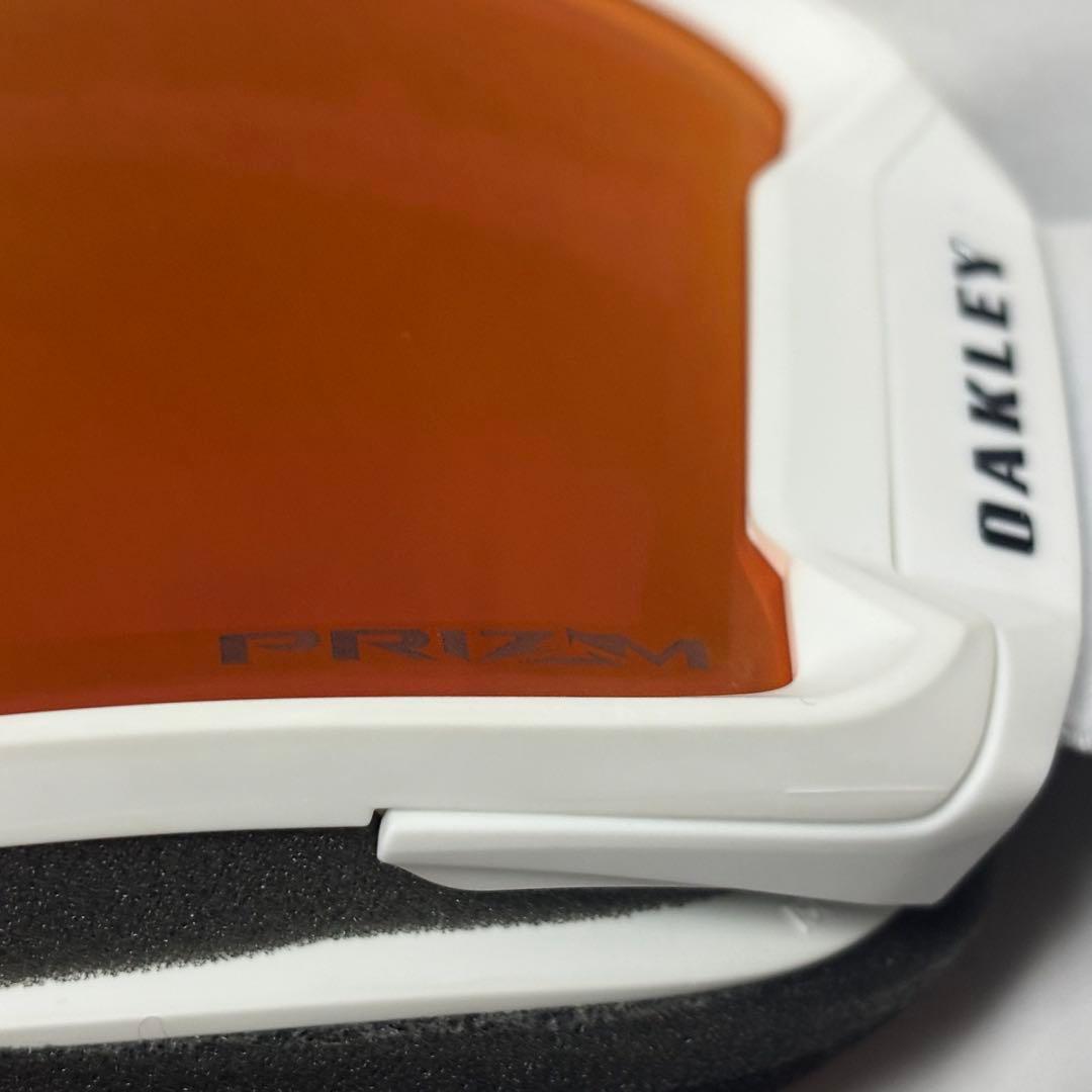 OAKLEY PRIZM ゴーグル ホワイト/オレンジ