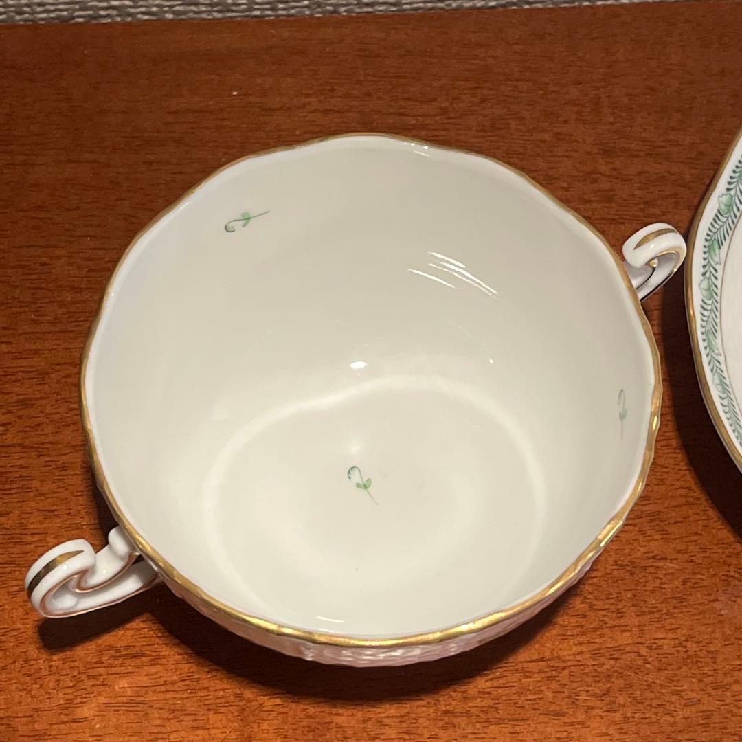 新品　未使用　ヘレンド　インドの華　スーピエール　スープポット　ハンガリー製