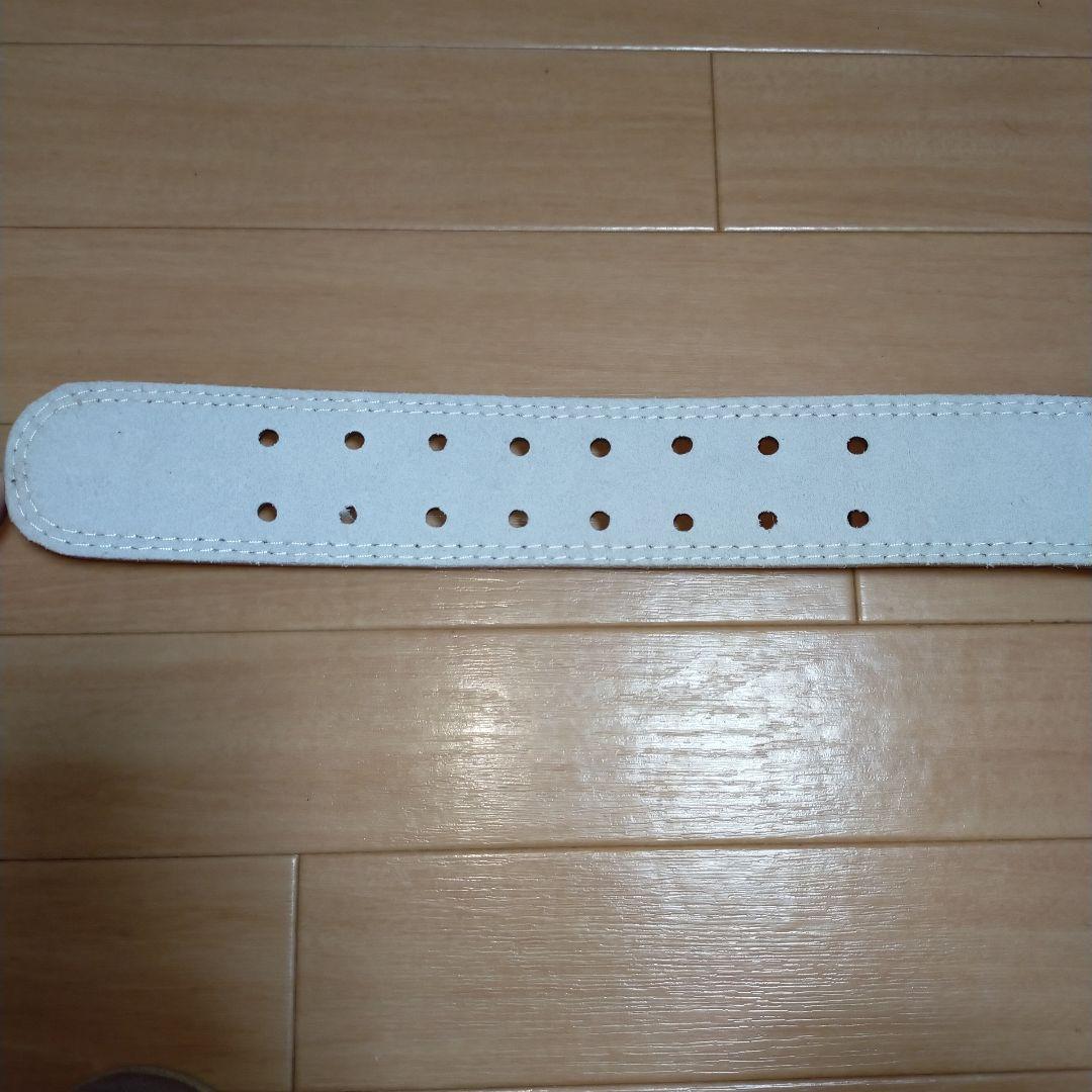 ゴールドジム ベーシックレザーベルト トレーニングベルト タグ付 Ｌサイズ