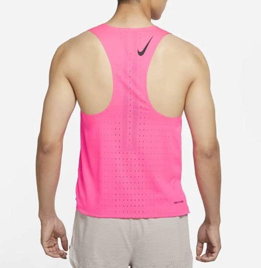 NIKE エアロスイフト シングレット ピンクS
