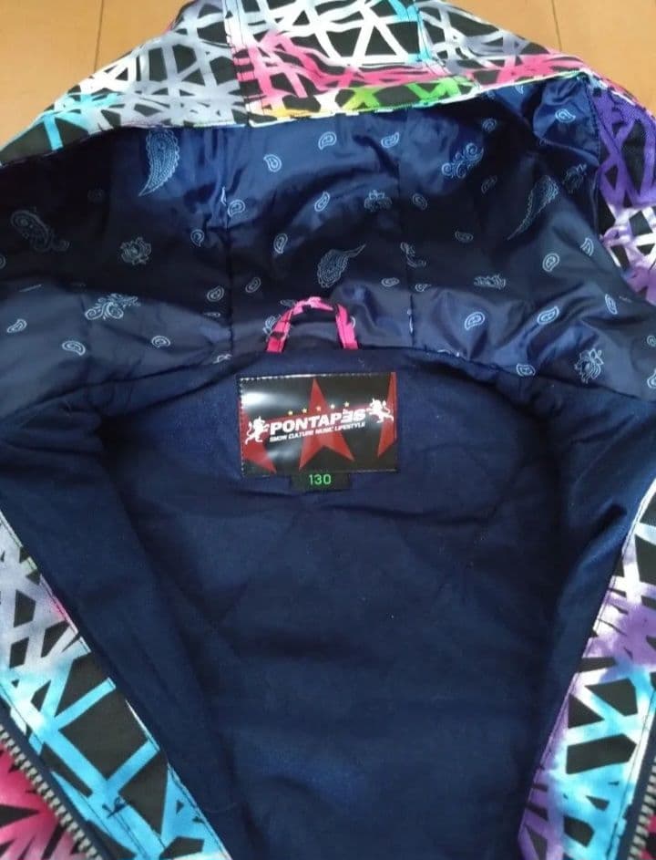 PONTAPESスノーボードウェアセット130cm