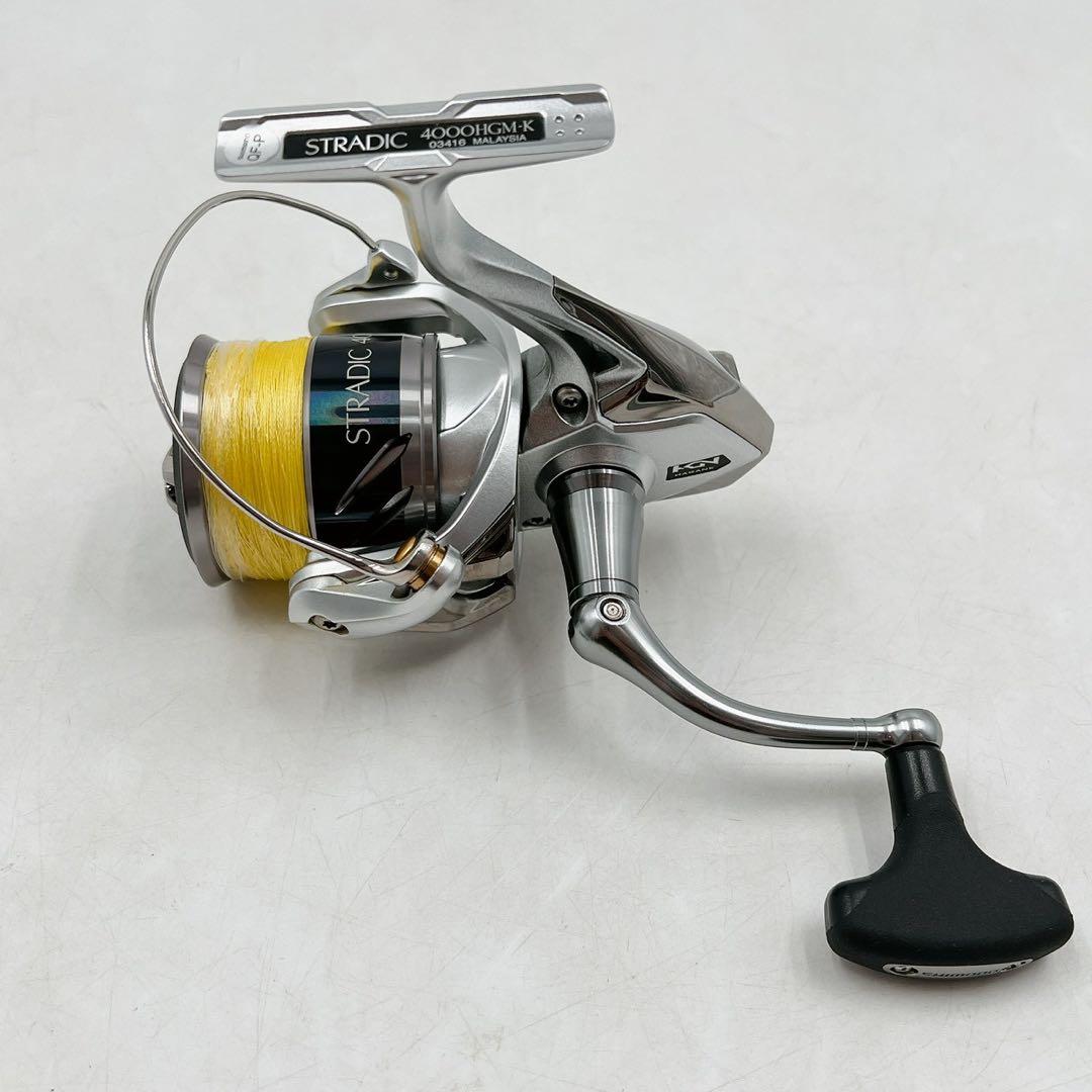 【美品】シマノ 15ストラディック 4000HGM-K