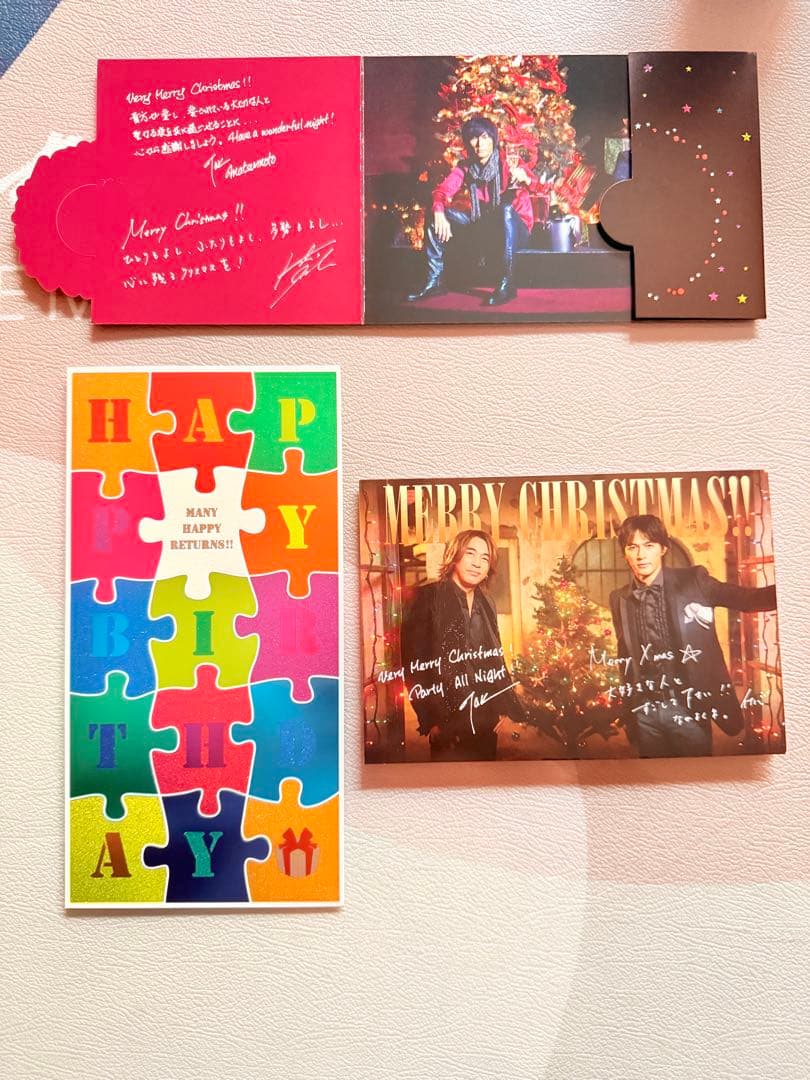 B'z FCグッズ カード ルービックキューブ