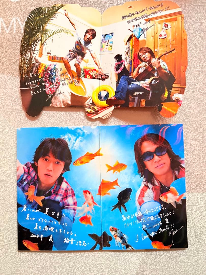 B'z FCグッズ カード ルービックキューブ