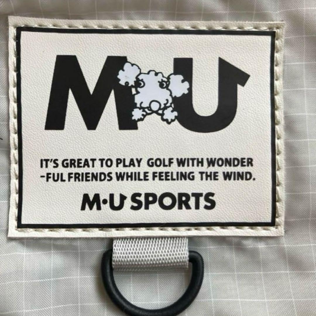 【未使用】 MU SRORTS モノトーン ウエストポーチ
