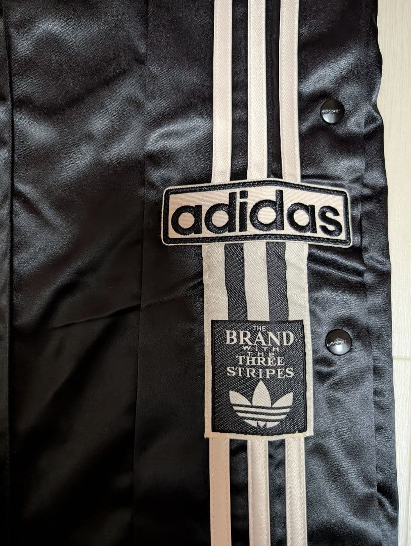 サテン　アディブレイクパンツ adidasパンツ　ボトムス 2XL