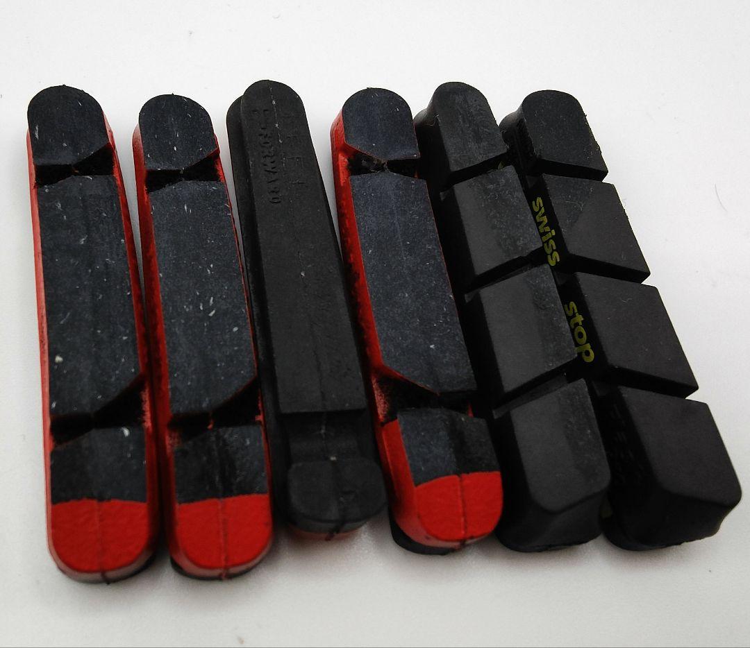 カンパニョーロ BR-BO500Xカーボンホイール用ブレーキシュー シマノ美品☆