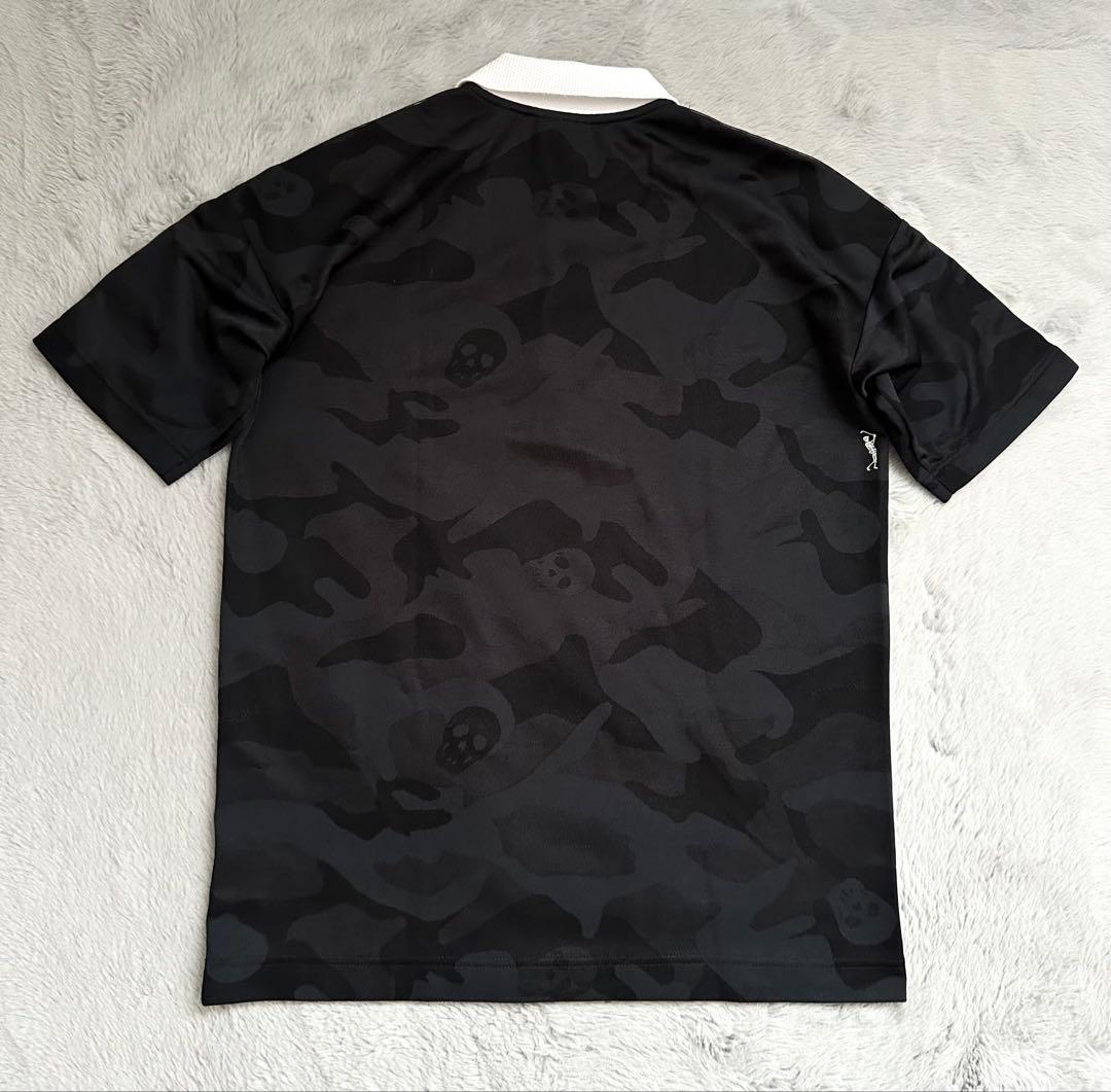 【美品】マークアンドロナ　半袖　ポロシャツ　44 S ブラック