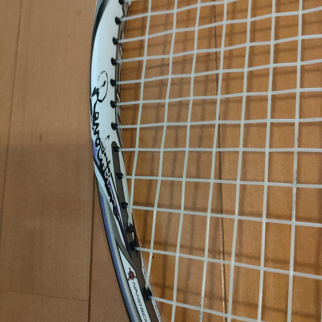 YONEX NANOFORCE REV 8v 軟式テニスラケット　紫色