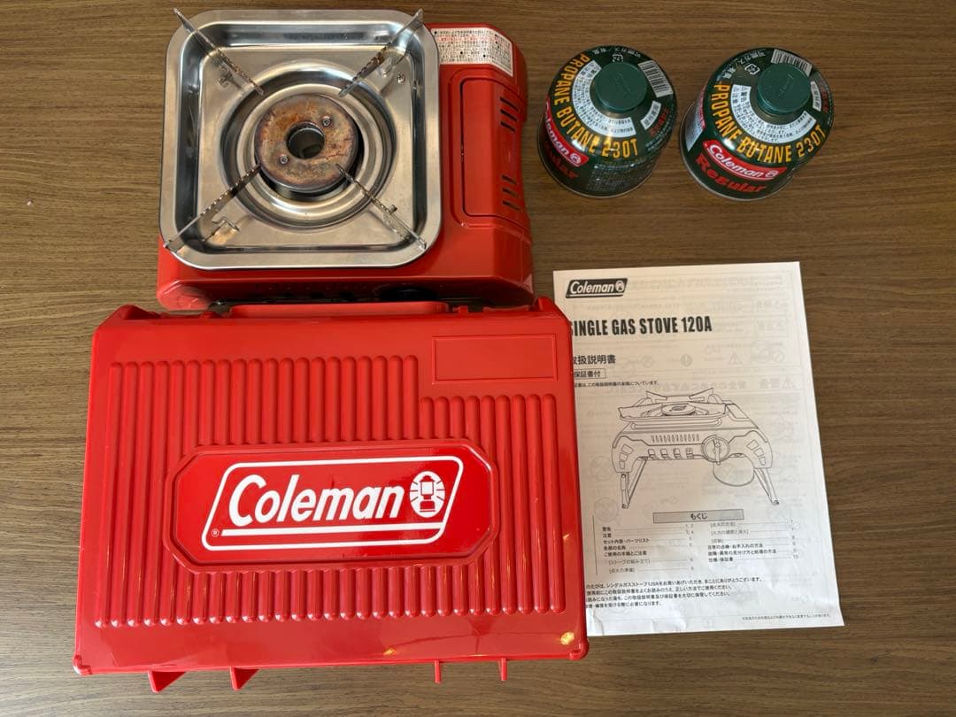 コールマン　シングルガスストーブ　120a