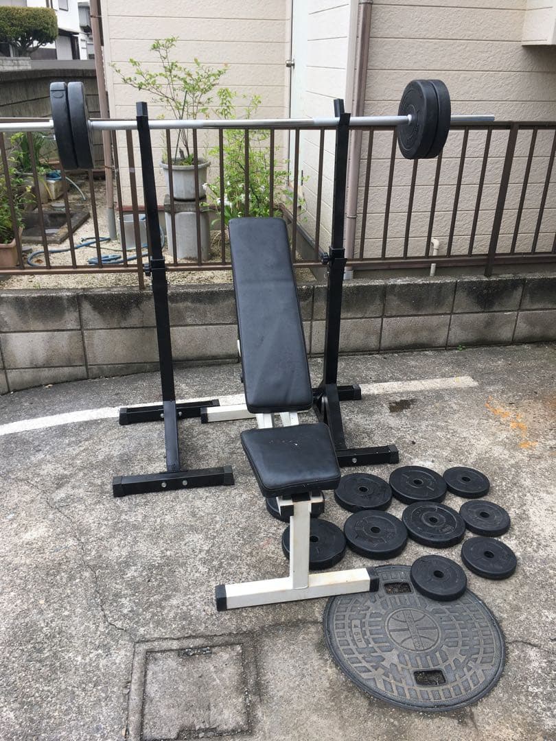 ベンチプレスセット55Kg