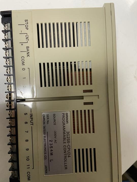 CPU ユニット　プログラムコントローラ　3G2S6-CPU24