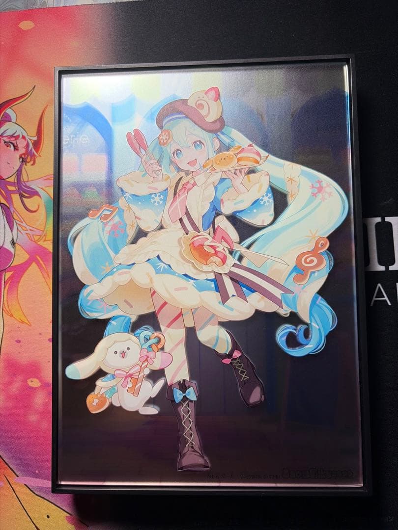  MIKU 2026 スタンド式パブミラー A5 新品　ぶーた