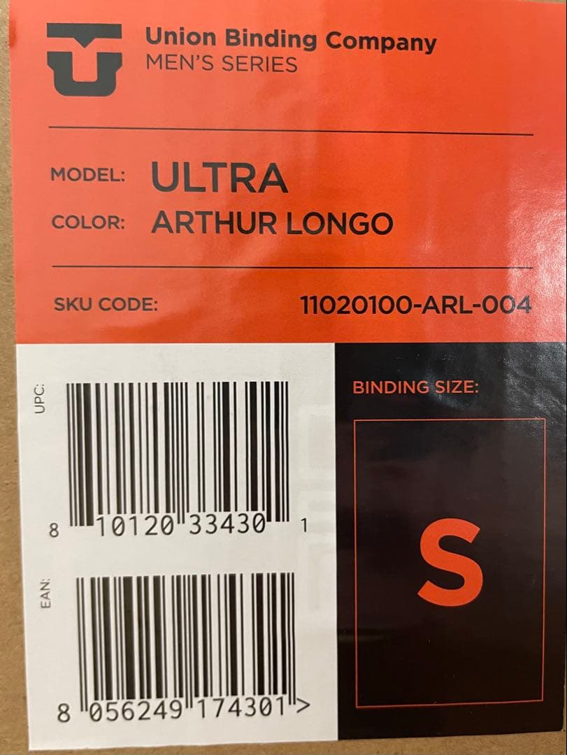 UNION BINDING COMPANY ULTRA Sサイズ