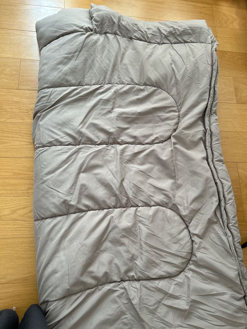 Coleman 寝袋 コールマン ファミリー 2 IN 1 / C5 グレージュ