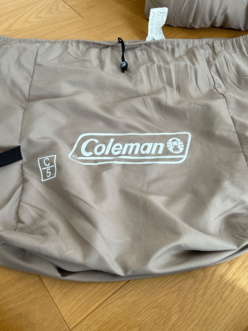 Coleman 寝袋 コールマン ファミリー 2 IN 1 / C5 グレージュ
