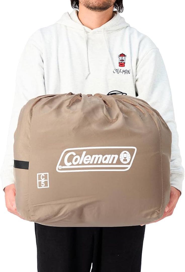Coleman 寝袋 コールマン ファミリー 2 IN 1 / C5 グレージュ