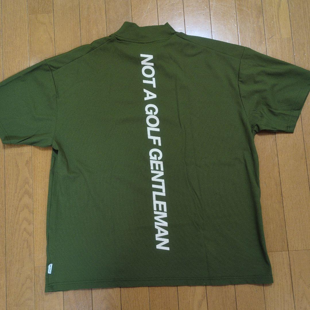 Cph/Golf™ オリーブグリーン モックネックシャツ L