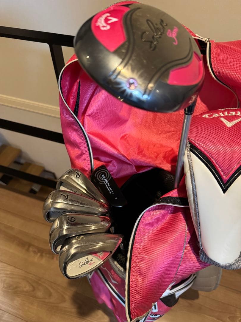 Callaway レディース クラブセット ピンク　6本
