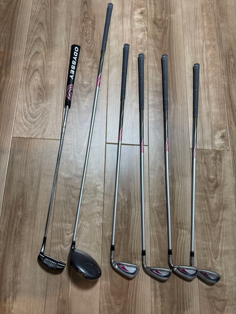 Callaway レディース クラブセット ピンク　6本