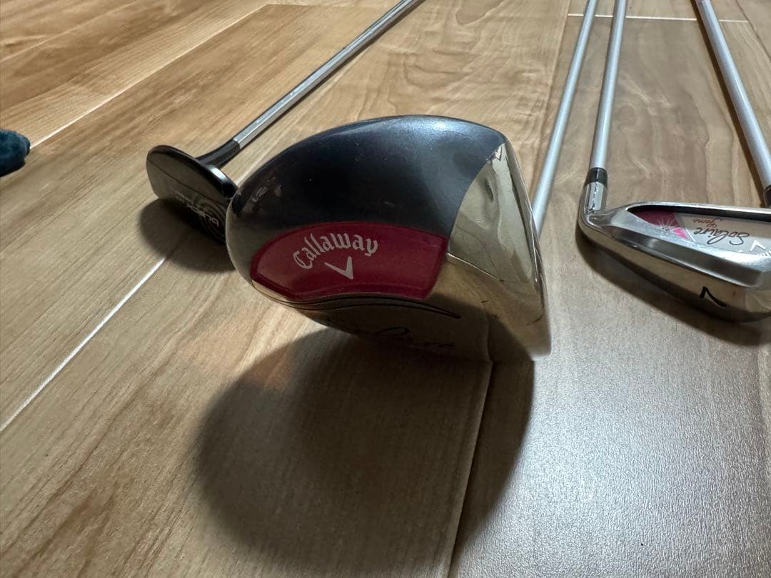 Callaway レディース クラブセット ピンク　6本