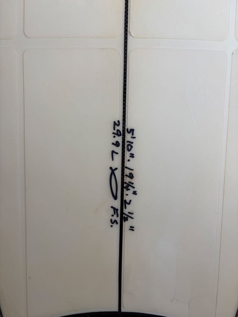 AL MERRICKショートボード 5'10\" 29.9L